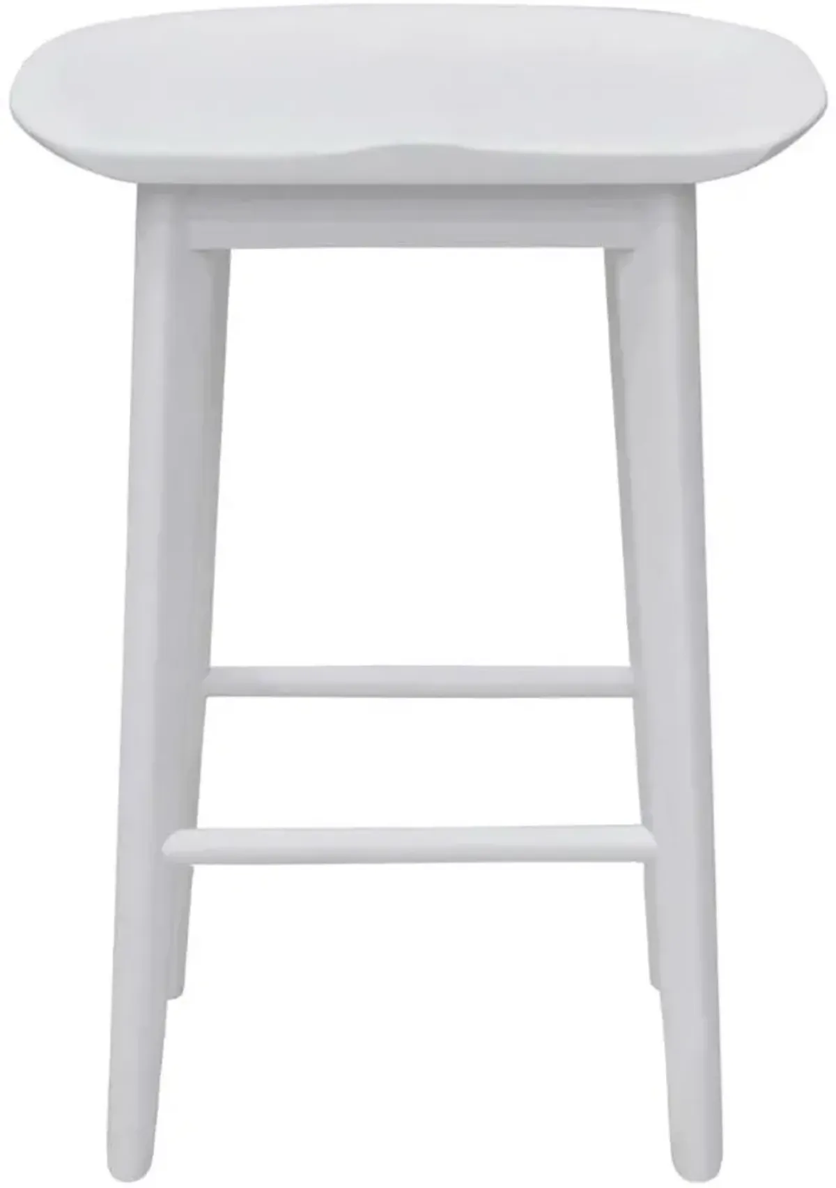 Steve Silver Co. Hilton White Counter Stool
