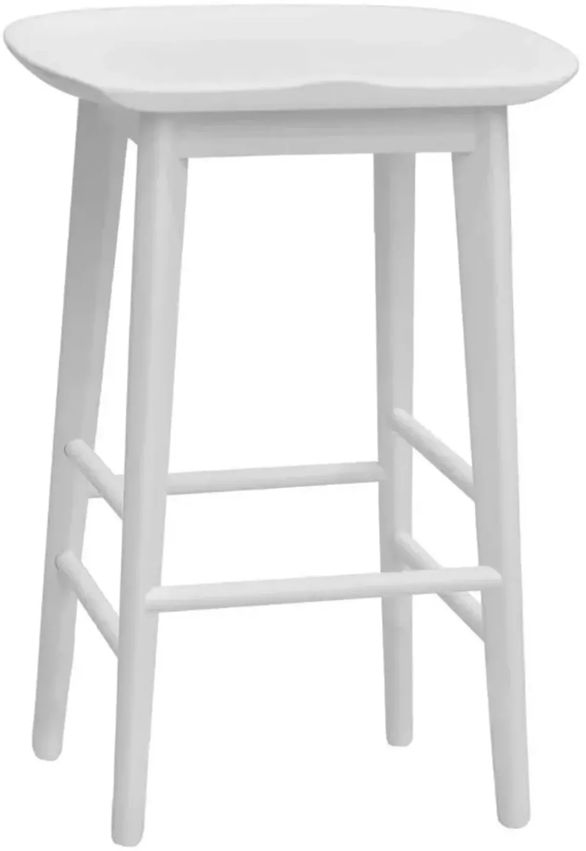 Steve Silver Co. Hilton White Counter Stool