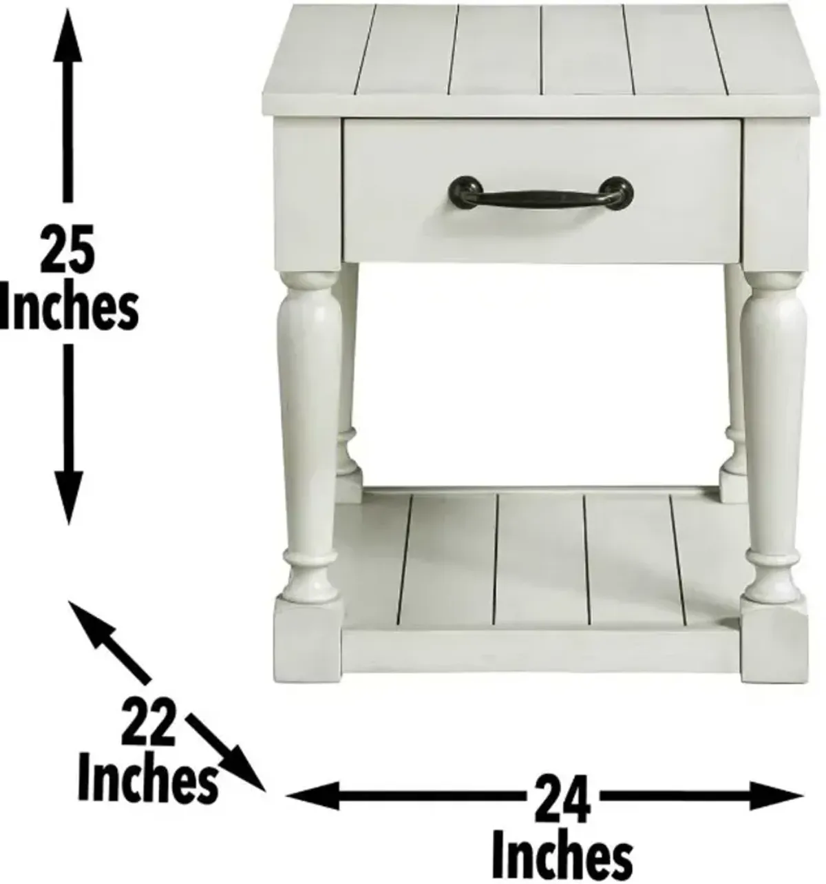 Steve Silver Co. Hemingway Alabaster End Table