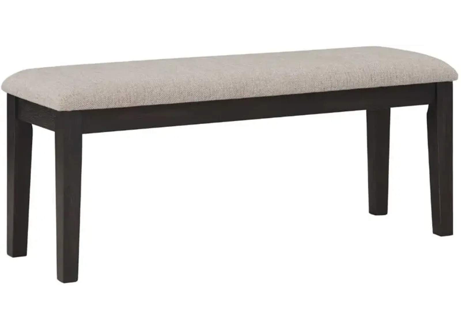 Steve Silver Co. Harington Black/Oatmeal Bench