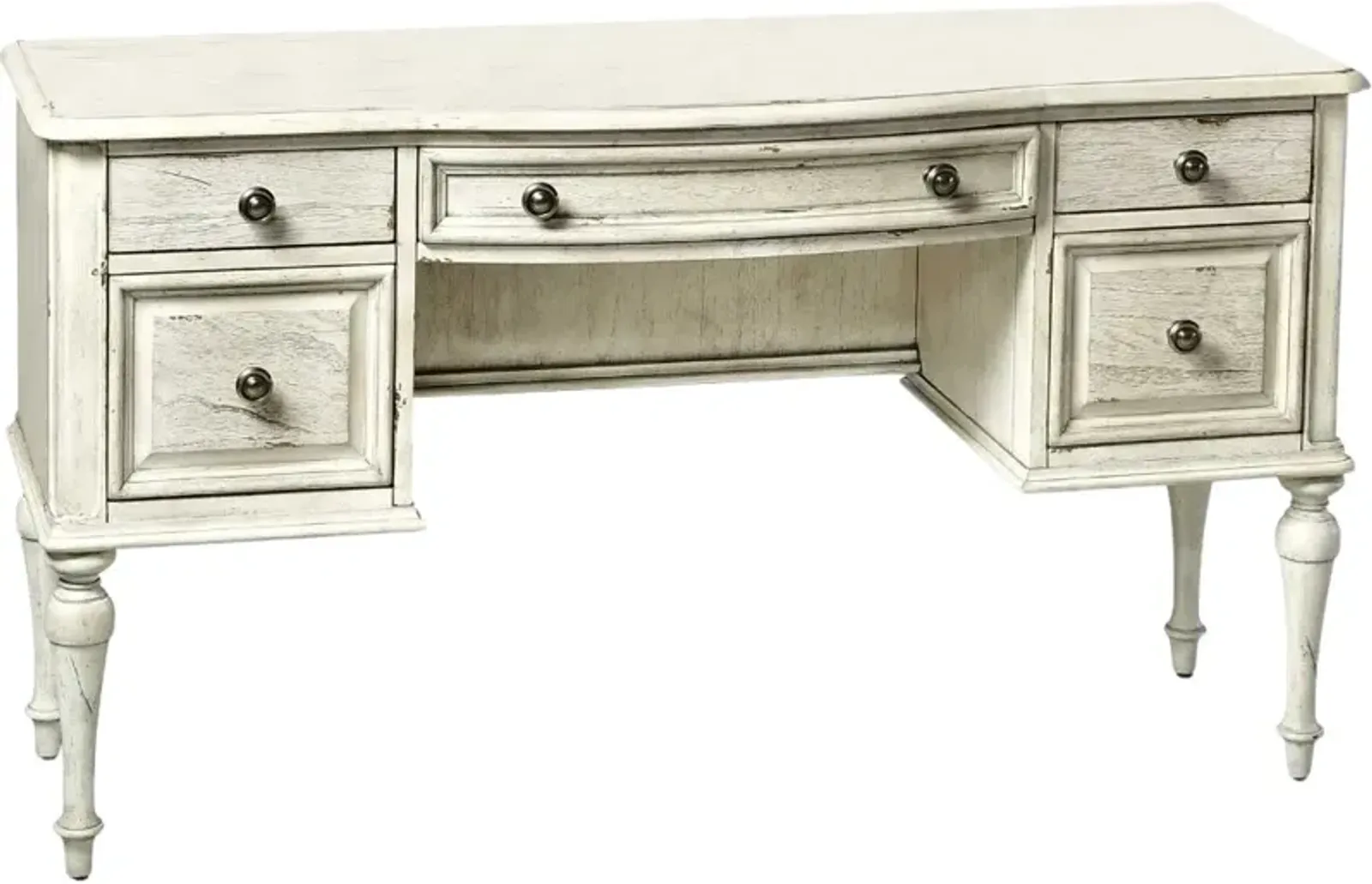 Steve Silver Co. Highland Park Cathedral White Vanity Desk