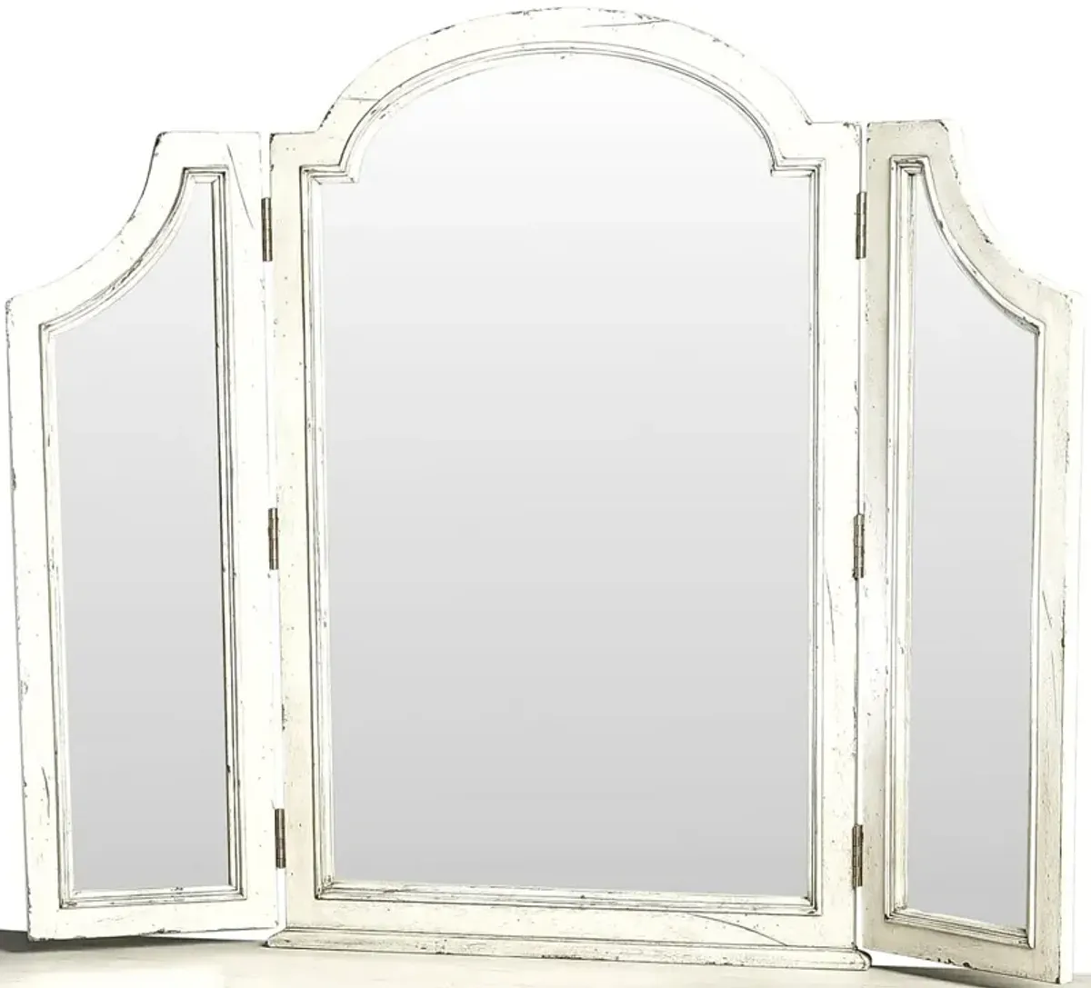 Steve Silver Co. Highland Park 3-Piece Cathedral White Vanity Set