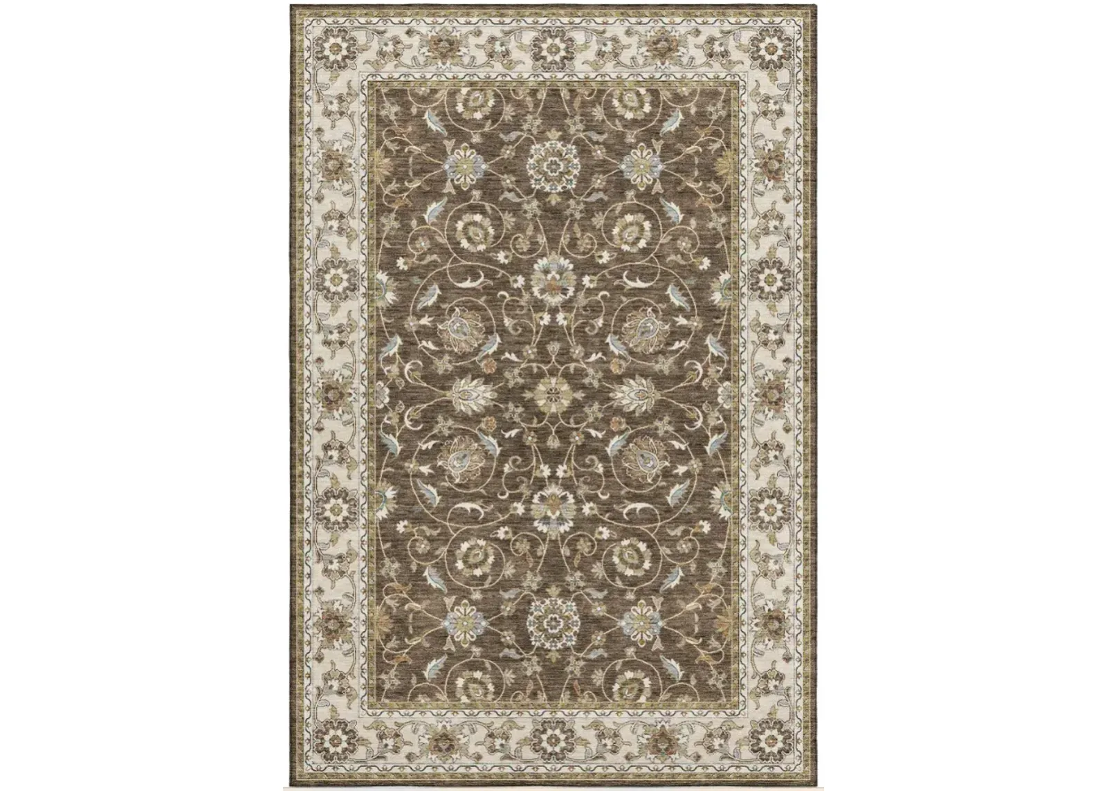 Dalyn Rug Company Hatay Chocolate 5'x8' Style 1 Area Rug