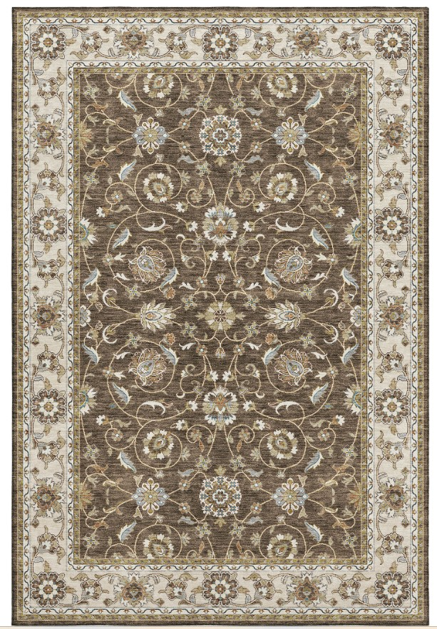 Dalyn Rug Company Hatay Chocolate 5'x8' Style 1 Area Rug