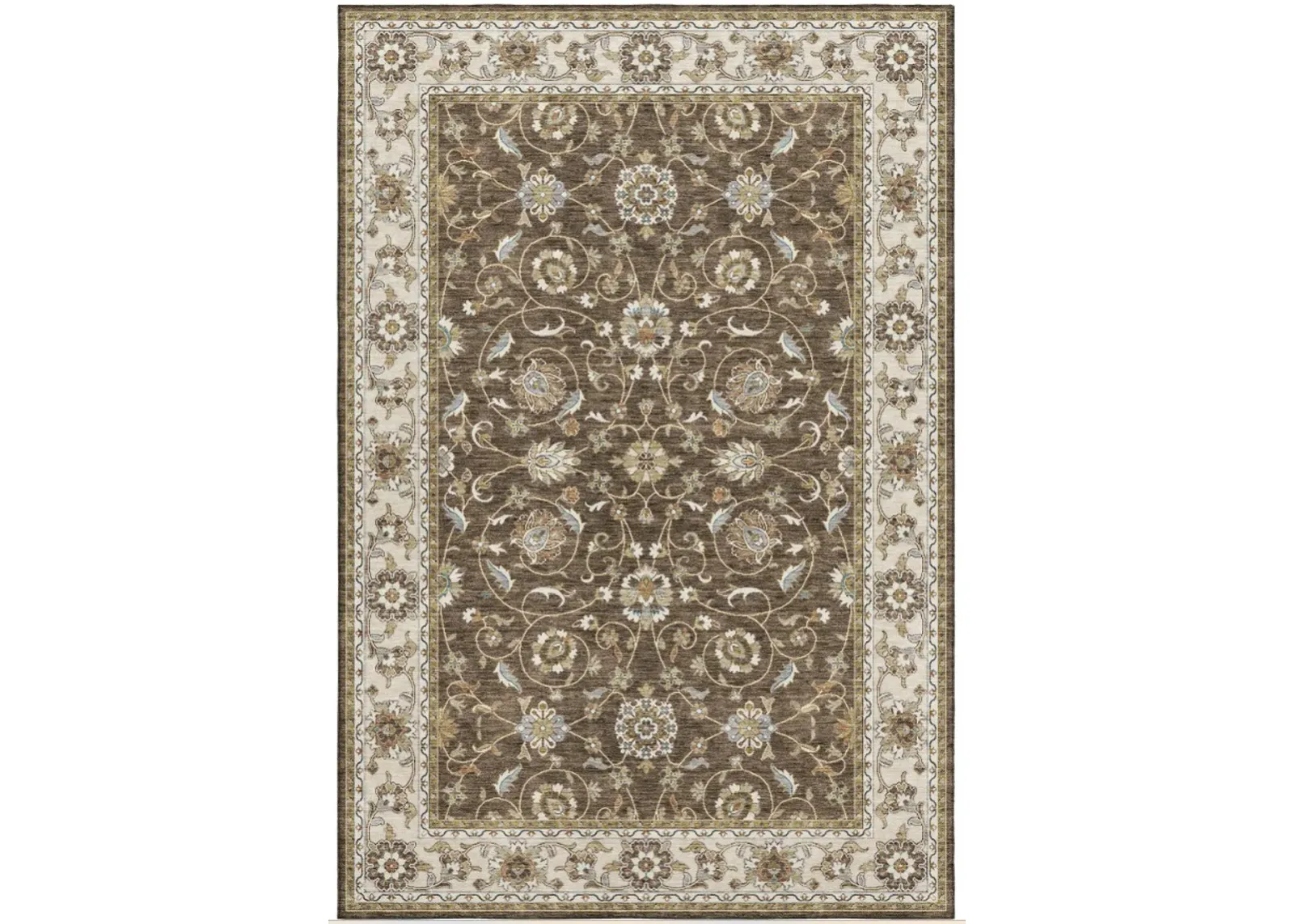 Dalyn Rug Company Hatay Chocolate 5'x8' Style 1 Area Rug