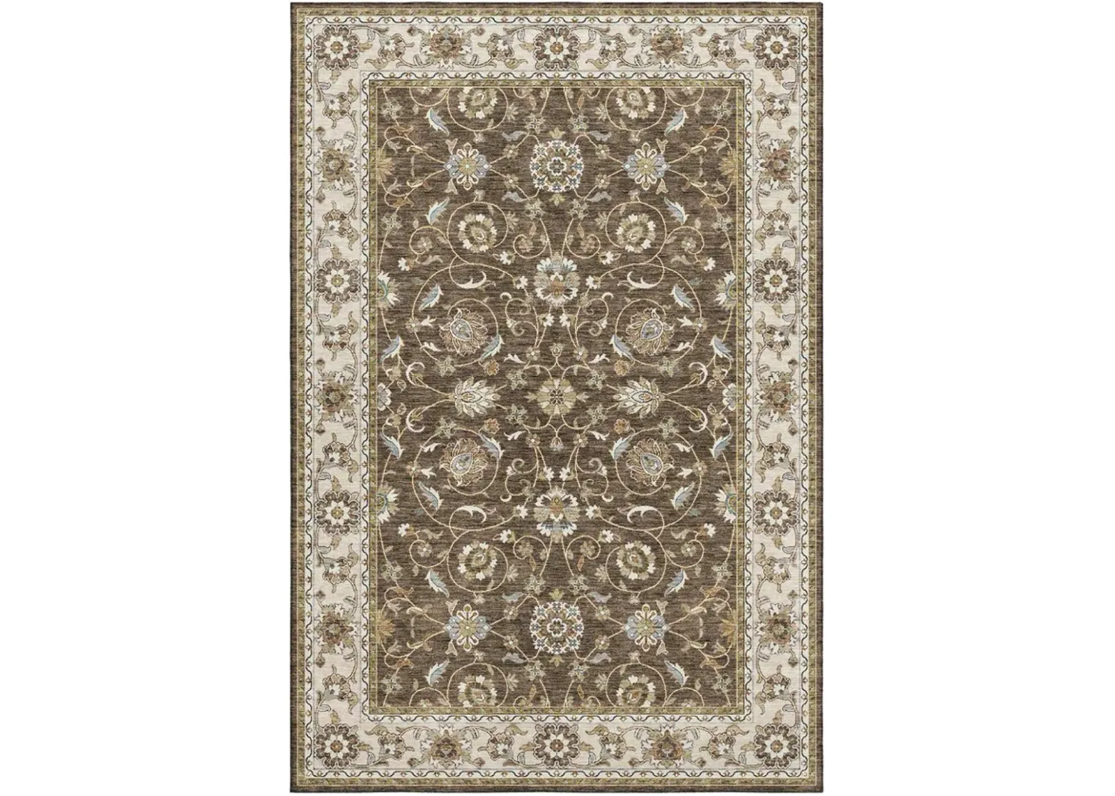 Dalyn Rug Company Hatay Chocolate 8'x10' Style 1 Area Rug