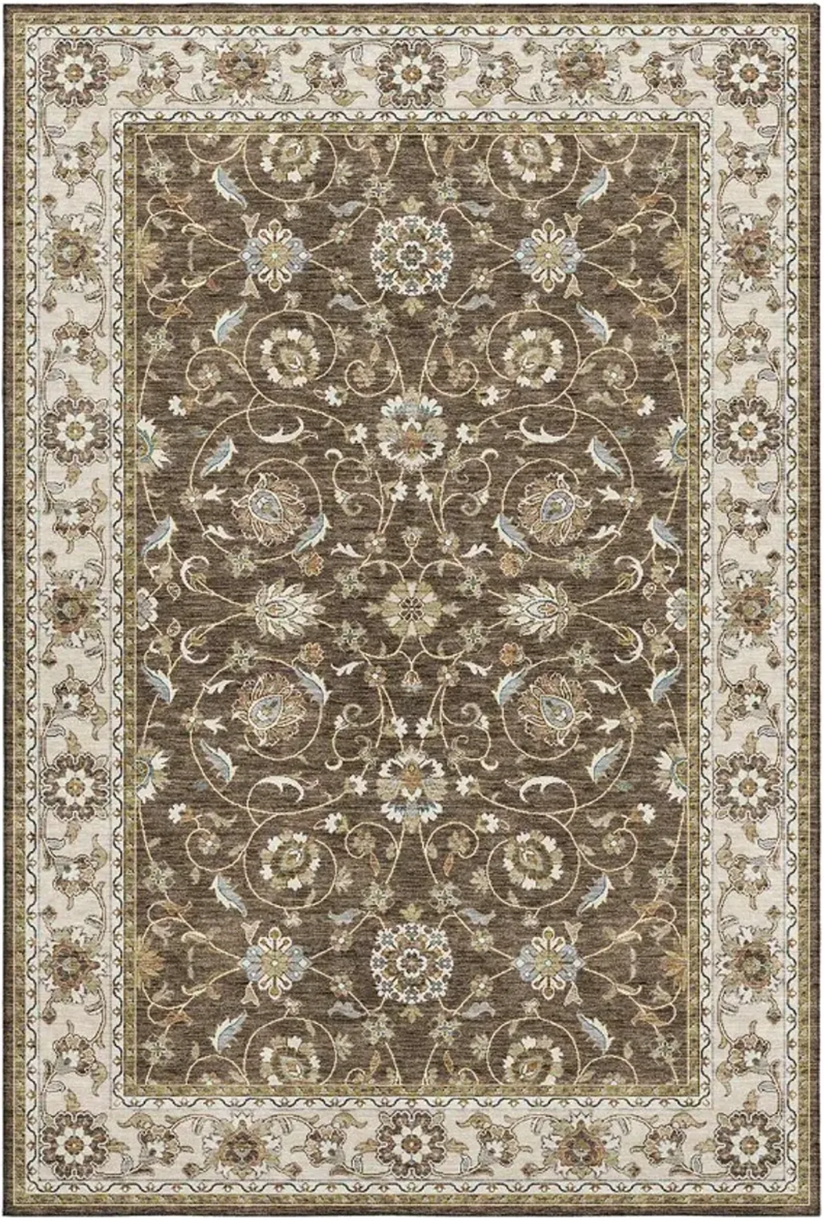 Dalyn Rug Company Hatay Chocolate 8'x10' Style 1 Area Rug