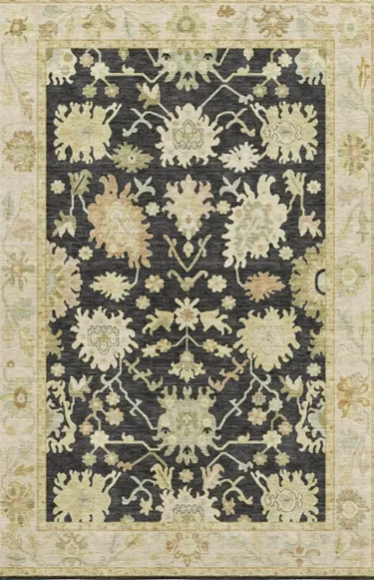 Dalyn Rug Company Hatay Black 8'x10' Style 2 Area Rug