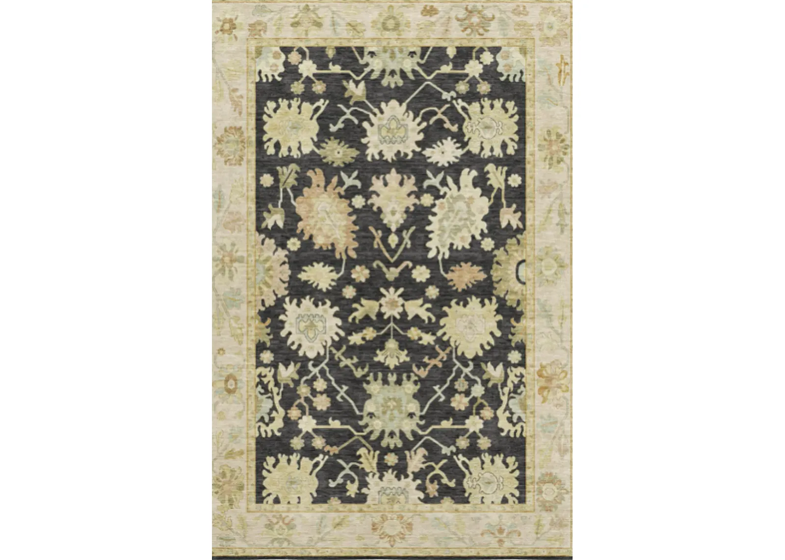 Dalyn Rug Company Hatay Black 8'x10' Area Rug