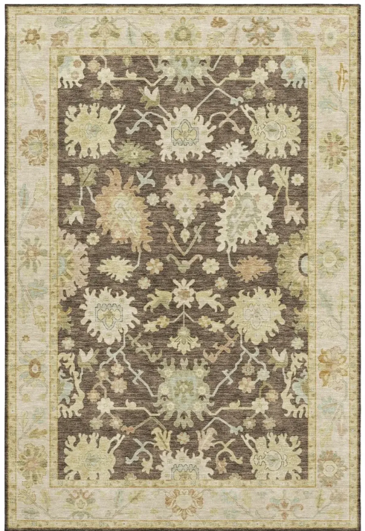 Dalyn Rug Company Hatay Chocolate 5'x8' Style 3 Area Rug