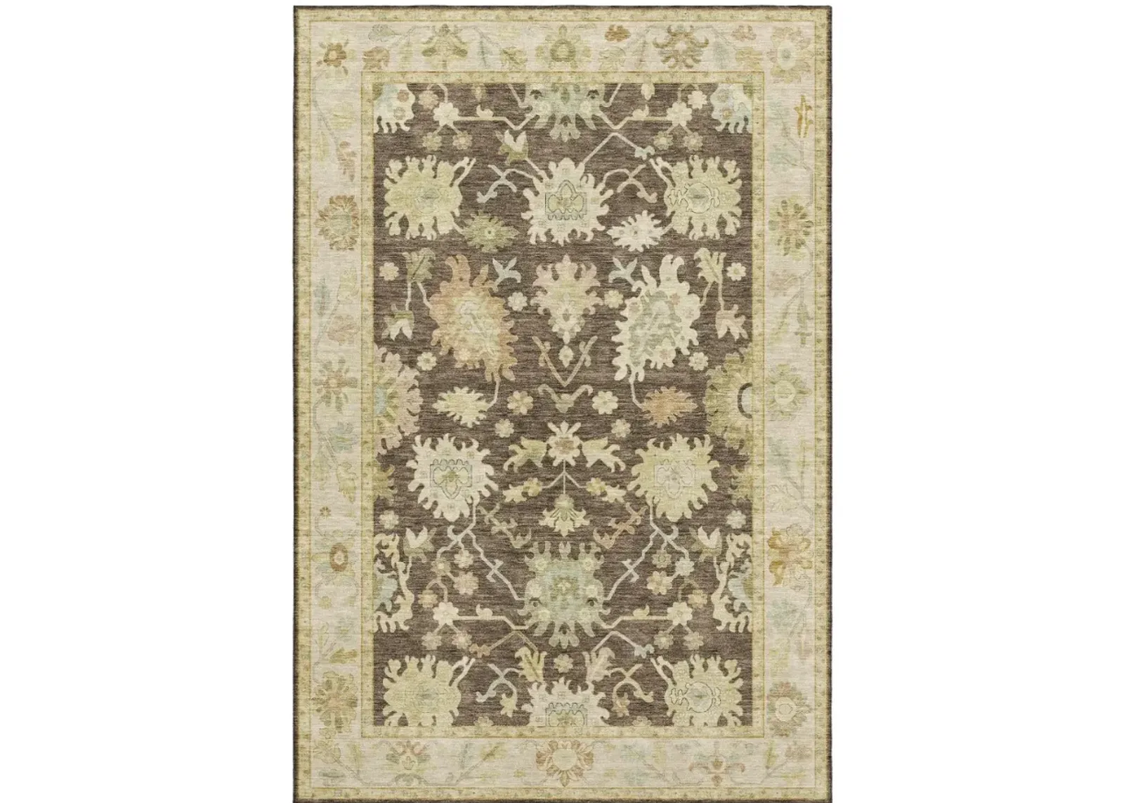 Dalyn Rug Company Hatay Chocolate 5'x8' Style 3 Area Rug