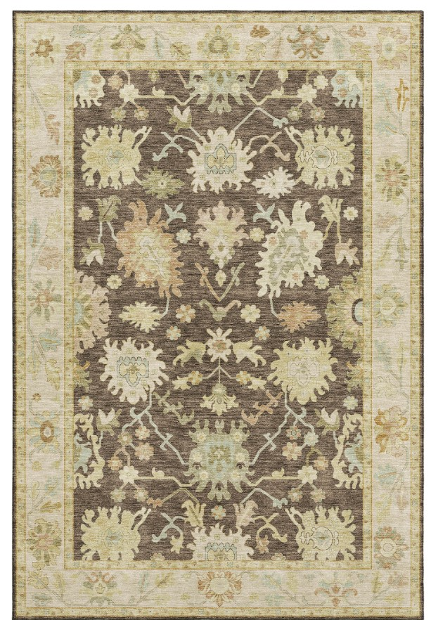 Dalyn Rug Company Hatay Chocolate 5'x8' Style 3 Area Rug