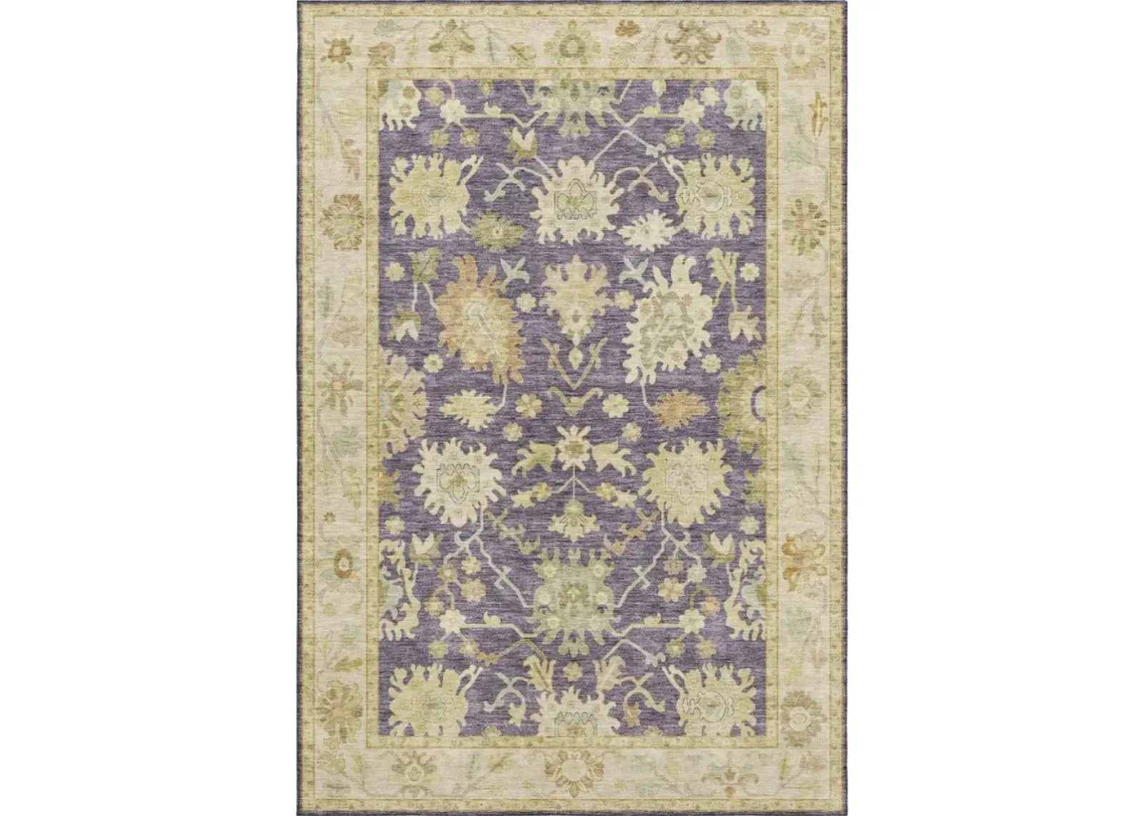 Dalyn Rug Company Hatay Purple 5'x8' Style 1 Area Rug