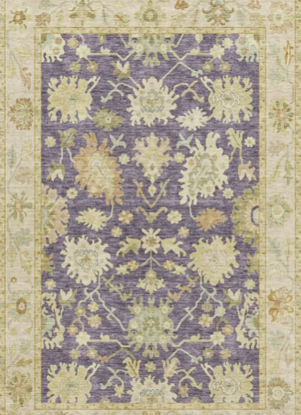 Dalyn Rug Company Hatay Eggplant 8'x10' Area Rug