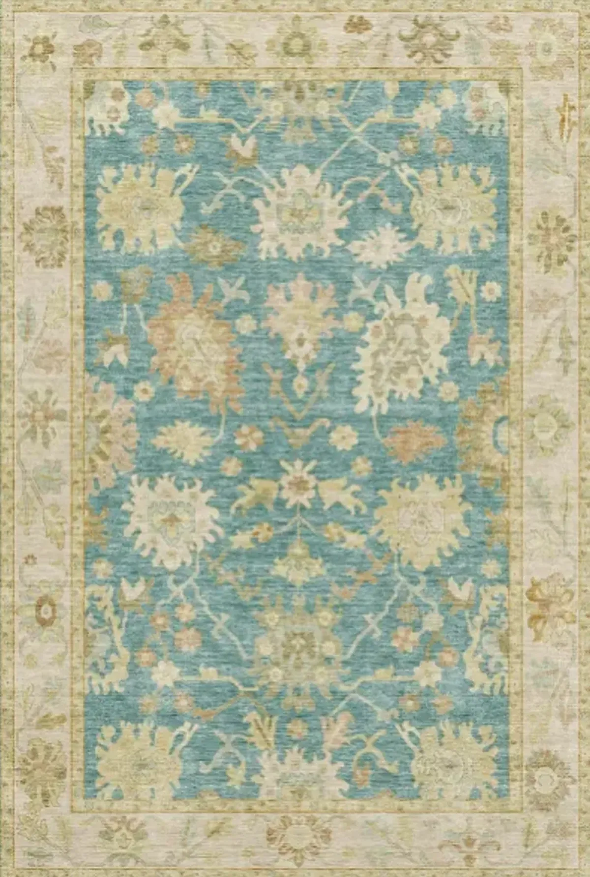 Dalyn Rug Company Hatay Teal 8'x10' Area Rug