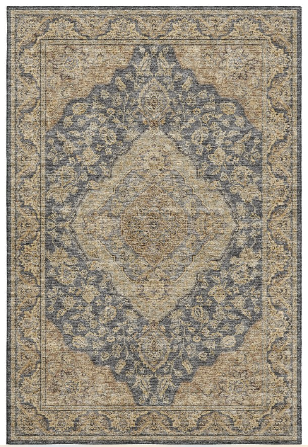 Dalyn Rug Company Hatay Charcoal 5'x8' Style 1 Area Rug