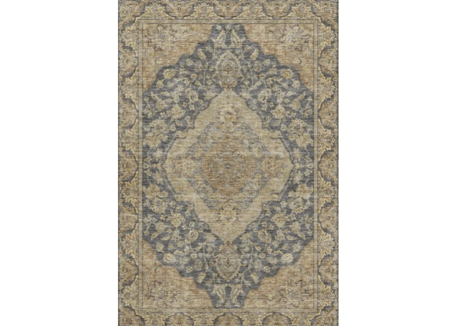 Dalyn Rug Company Hatay Charcoal 8'x10' Style 2 Area Rug