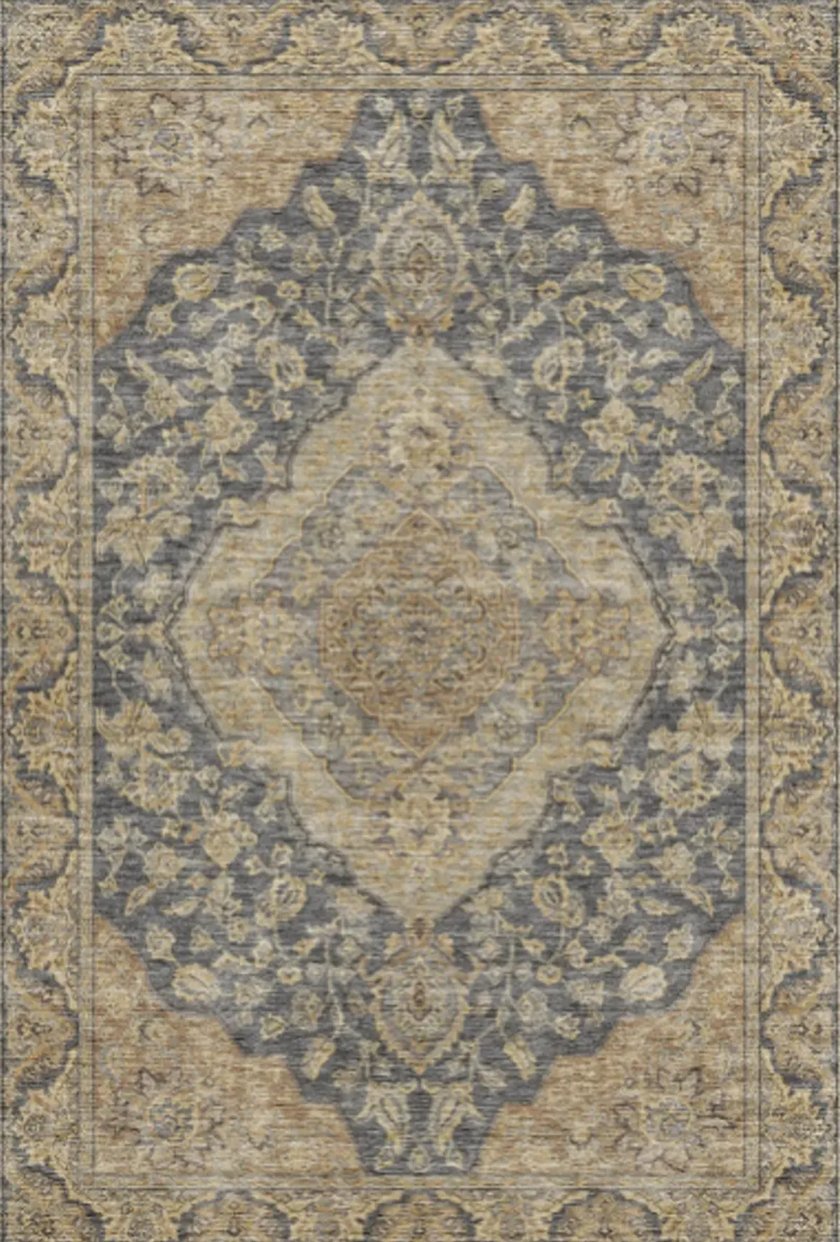 Dalyn Rug Company Hatay Charcoal 8'x10' Style 2 Area Rug