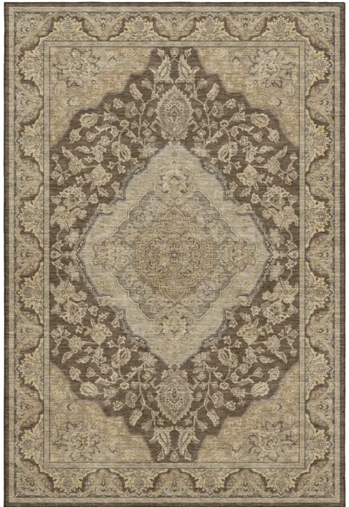 Dalyn Rug Company Hatay Chocolate 5'x8' Style 3 Area Rug