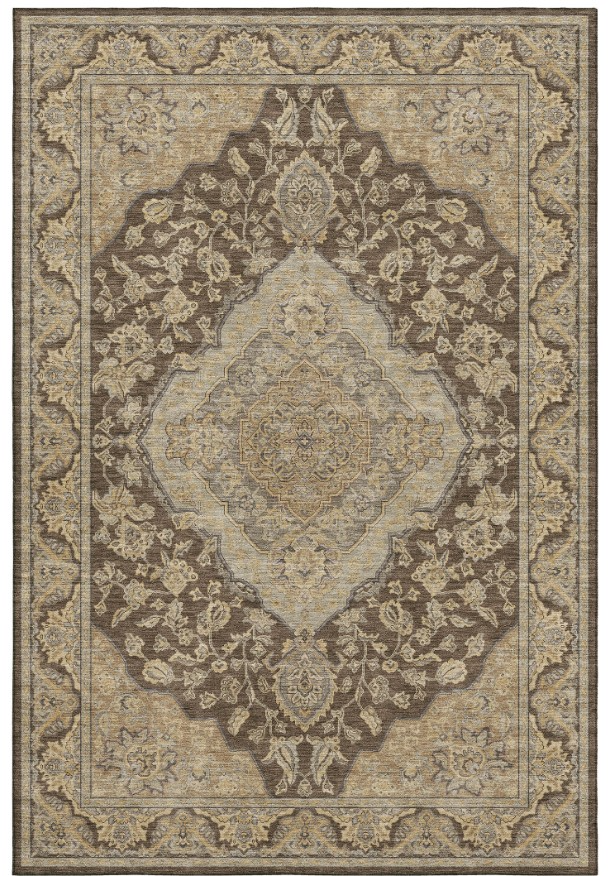 Dalyn Rug Company Hatay Chocolate 5'x8' Style 3 Area Rug