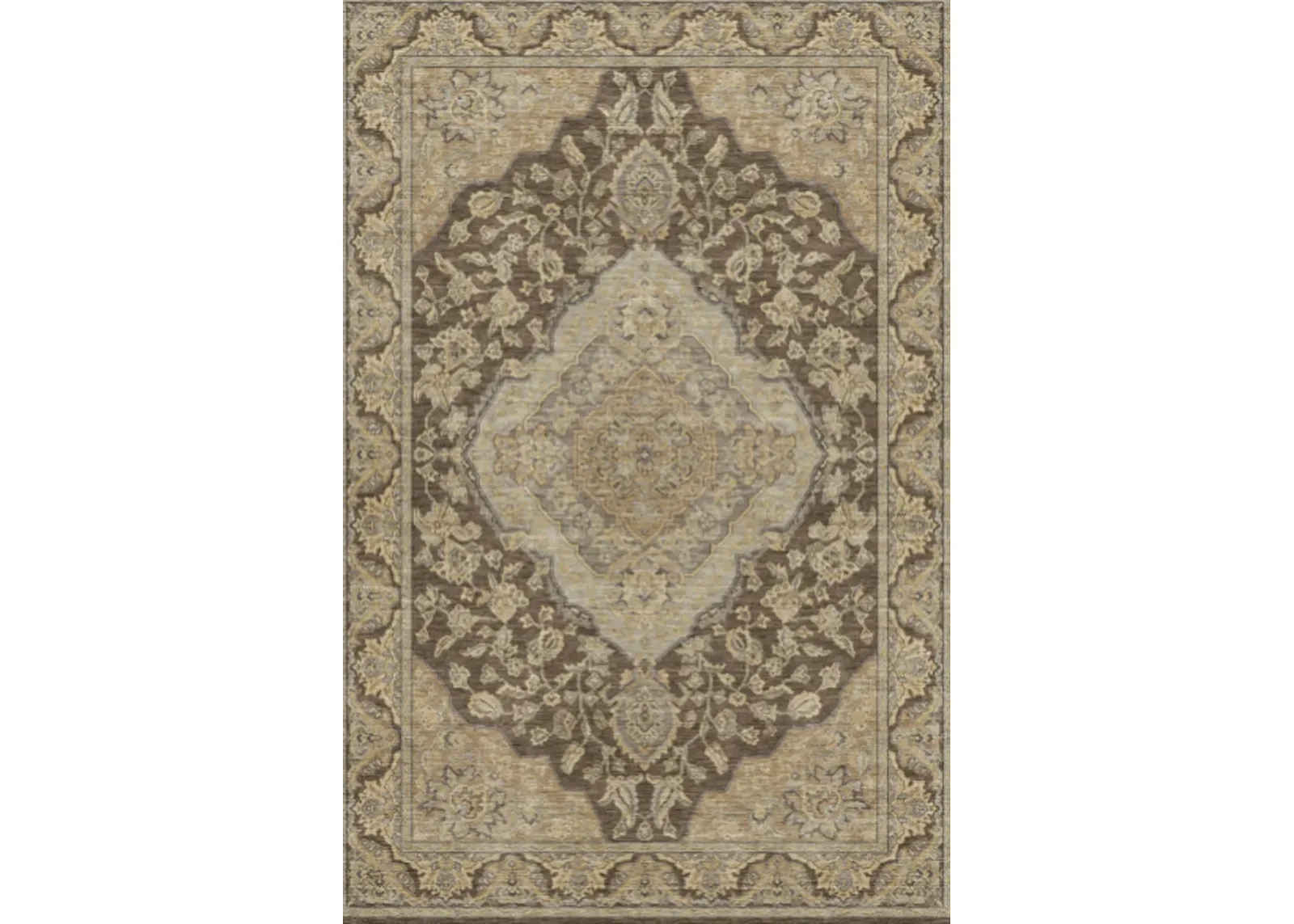 Dalyn Rug Company Hatay Chocolate 8'x10' Style 2 Area Rug