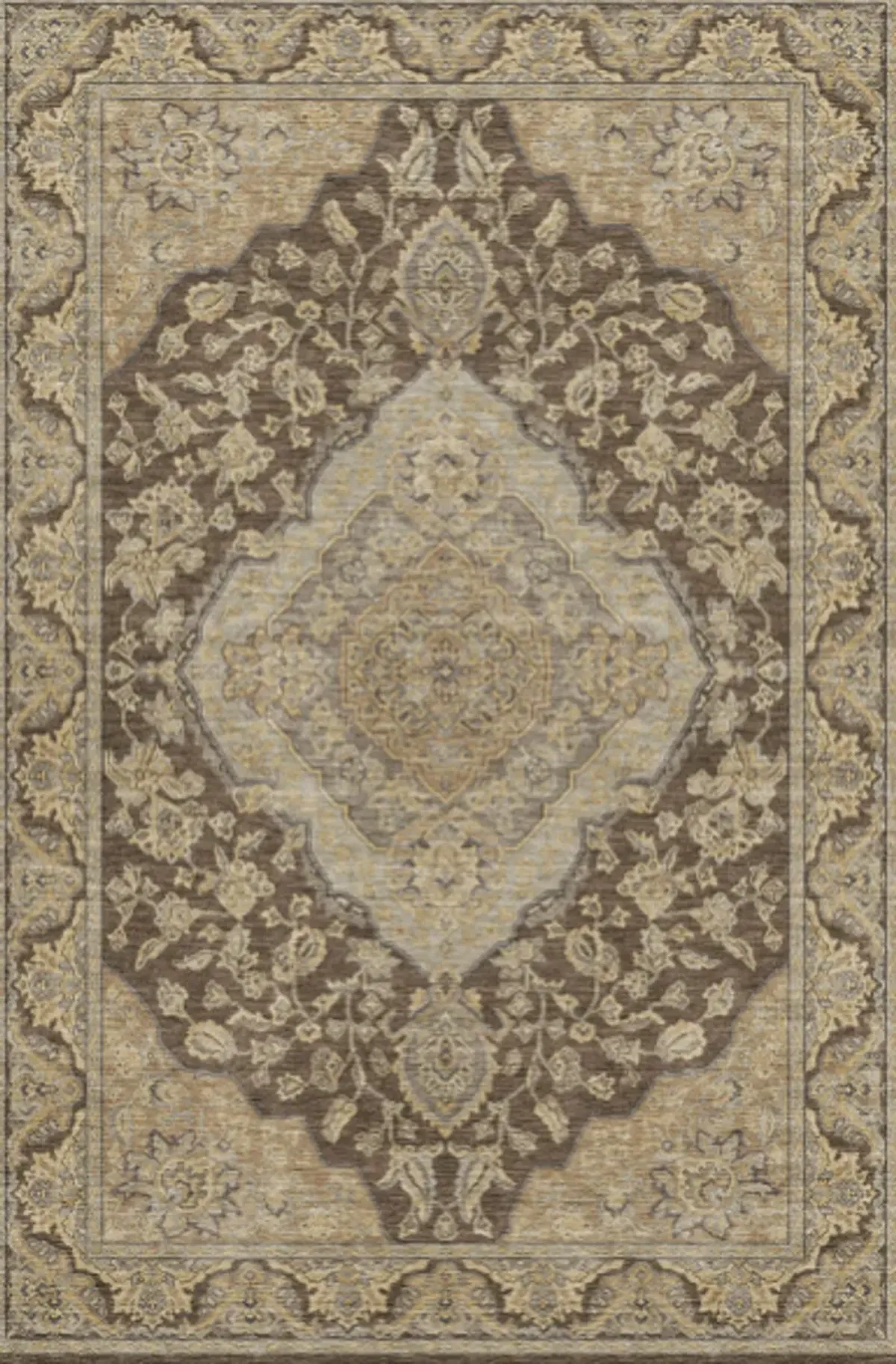 Dalyn Rug Company Hatay Chocolate 8'x10' Style 2 Area Rug