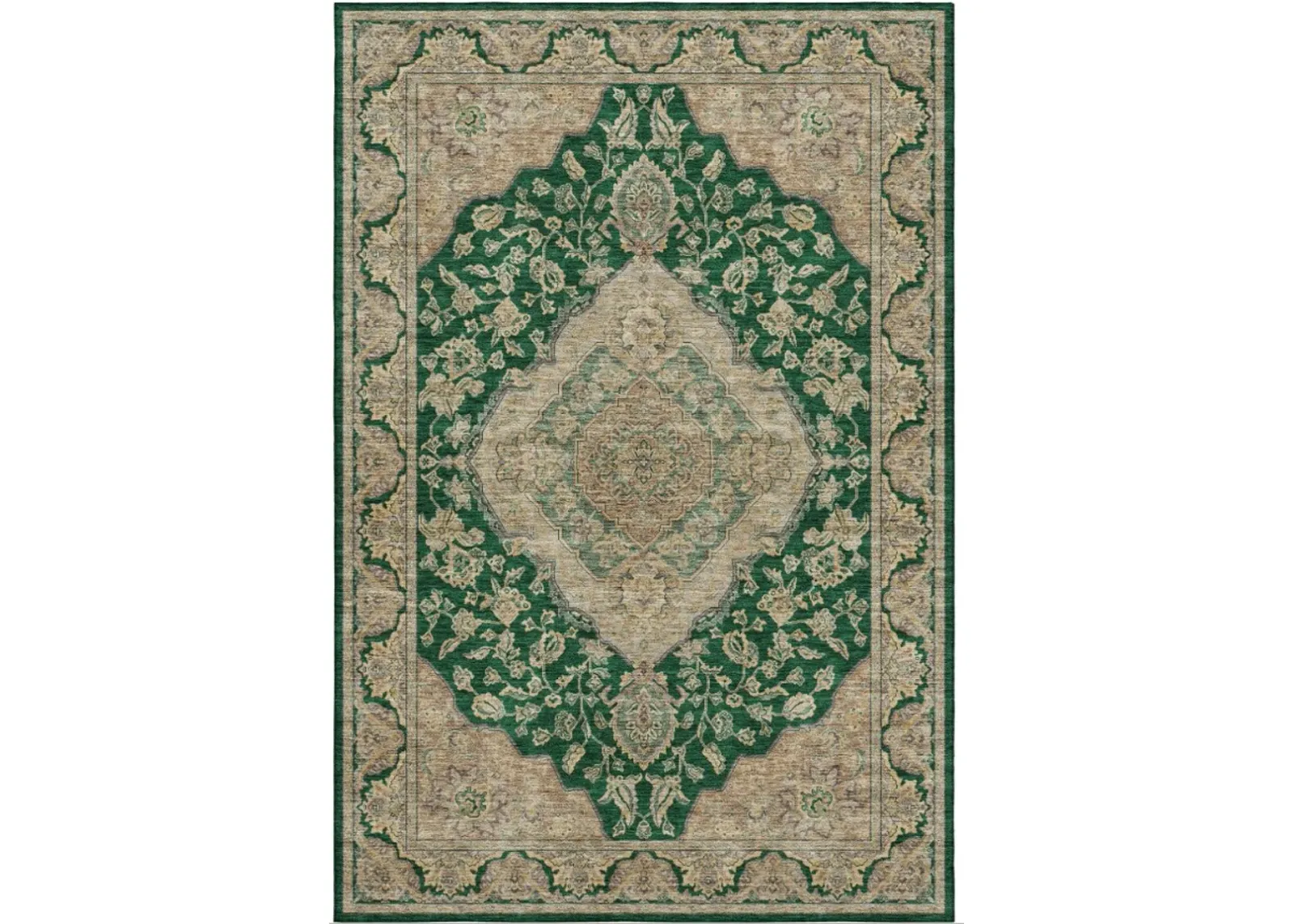 Dalyn Rug Company Hatay Emerald 5'x8' Area Rug