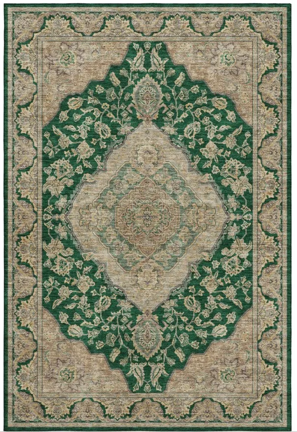 Dalyn Rug Company Hatay Emerald 5'x8' Area Rug