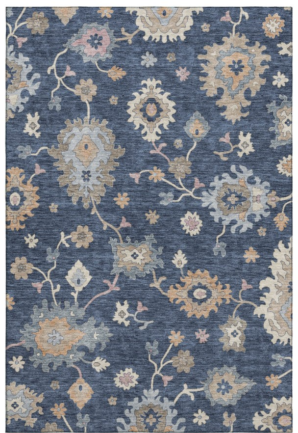 Dalyn Rug Company Hatay Navy 5'x8' Style 3 Area Rug