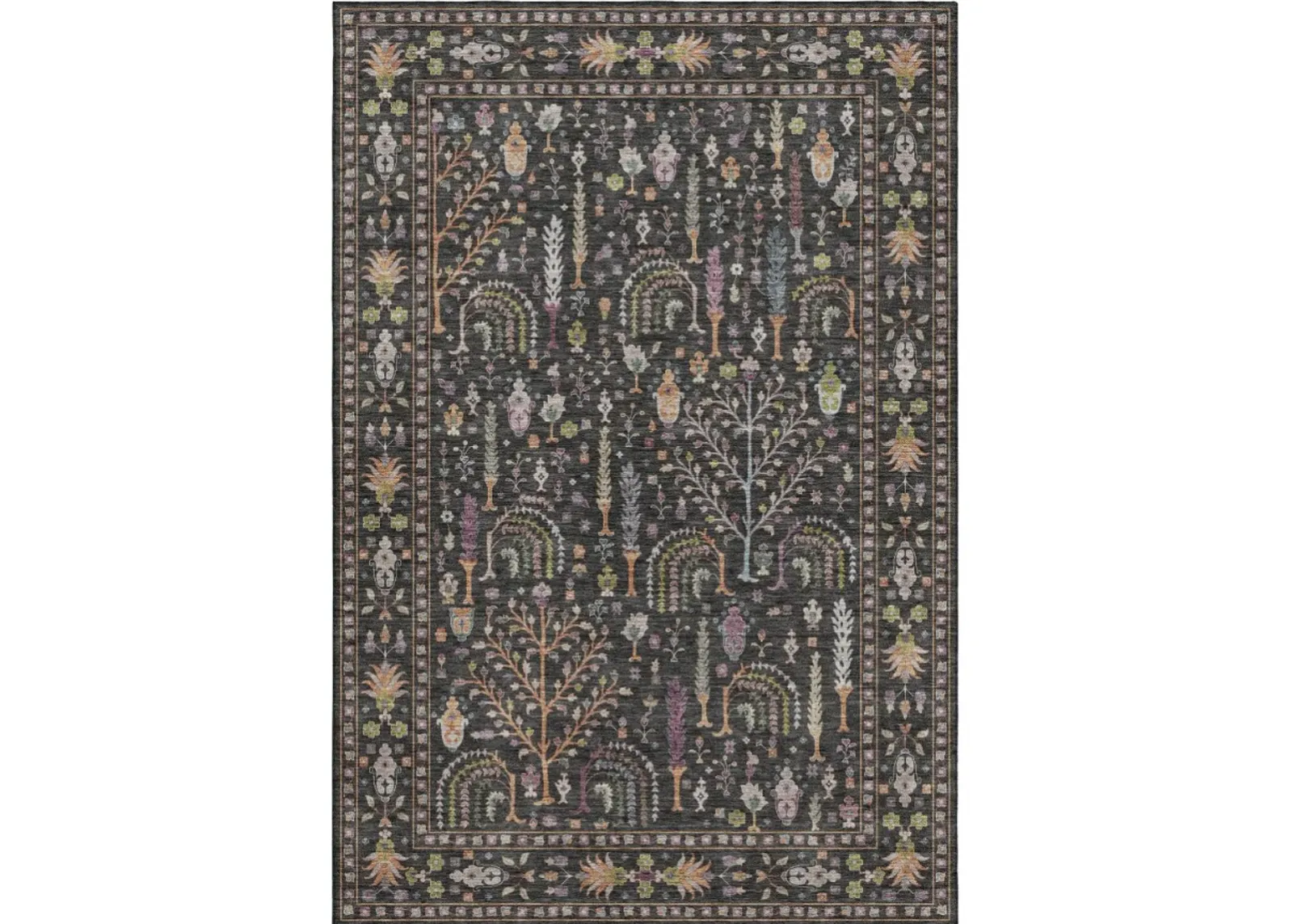 Dalyn Rug Company Hatay Black 5'x8' Style 3 Area Rug