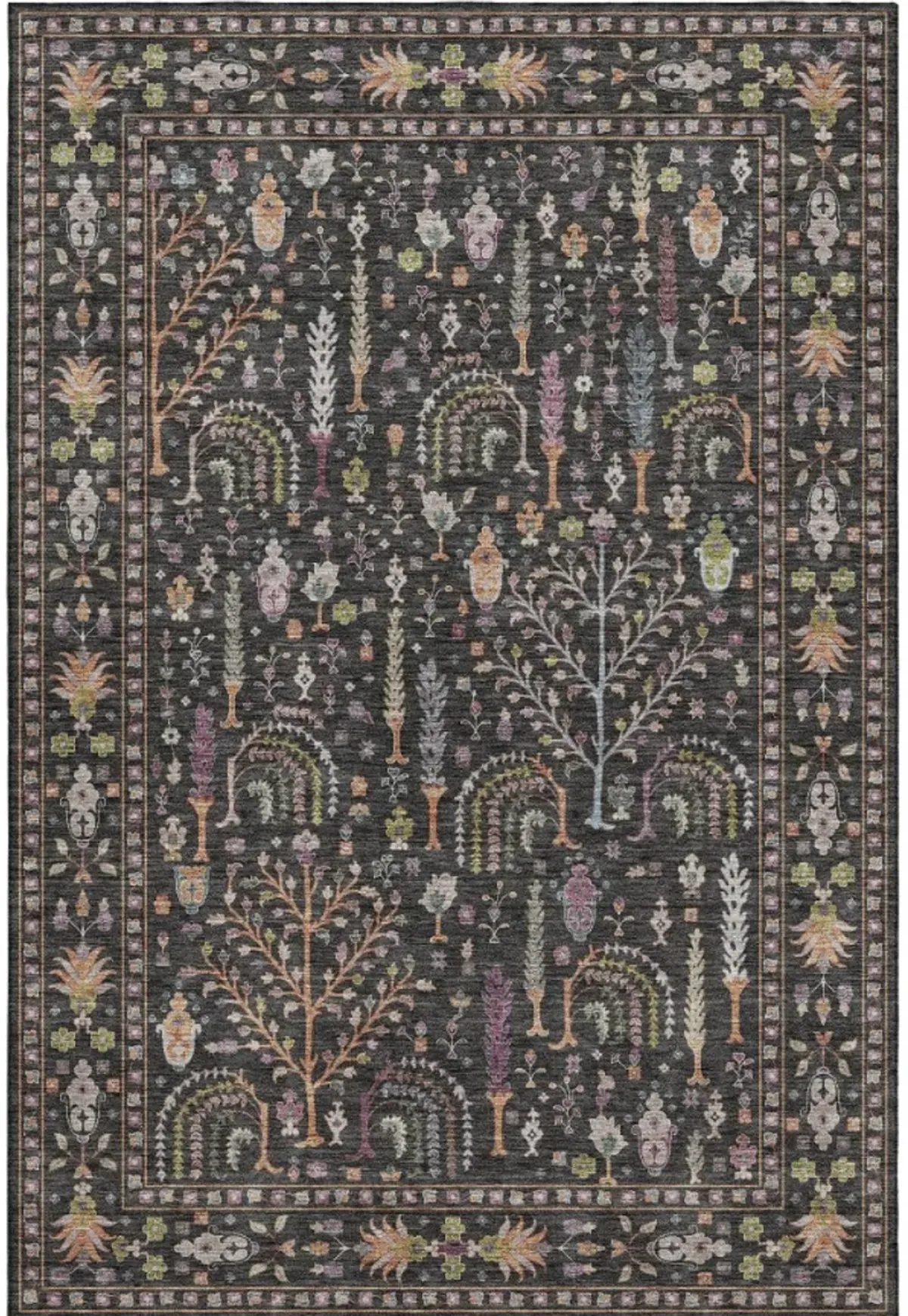 Dalyn Rug Company Hatay Black 5'x8' Style 3 Area Rug