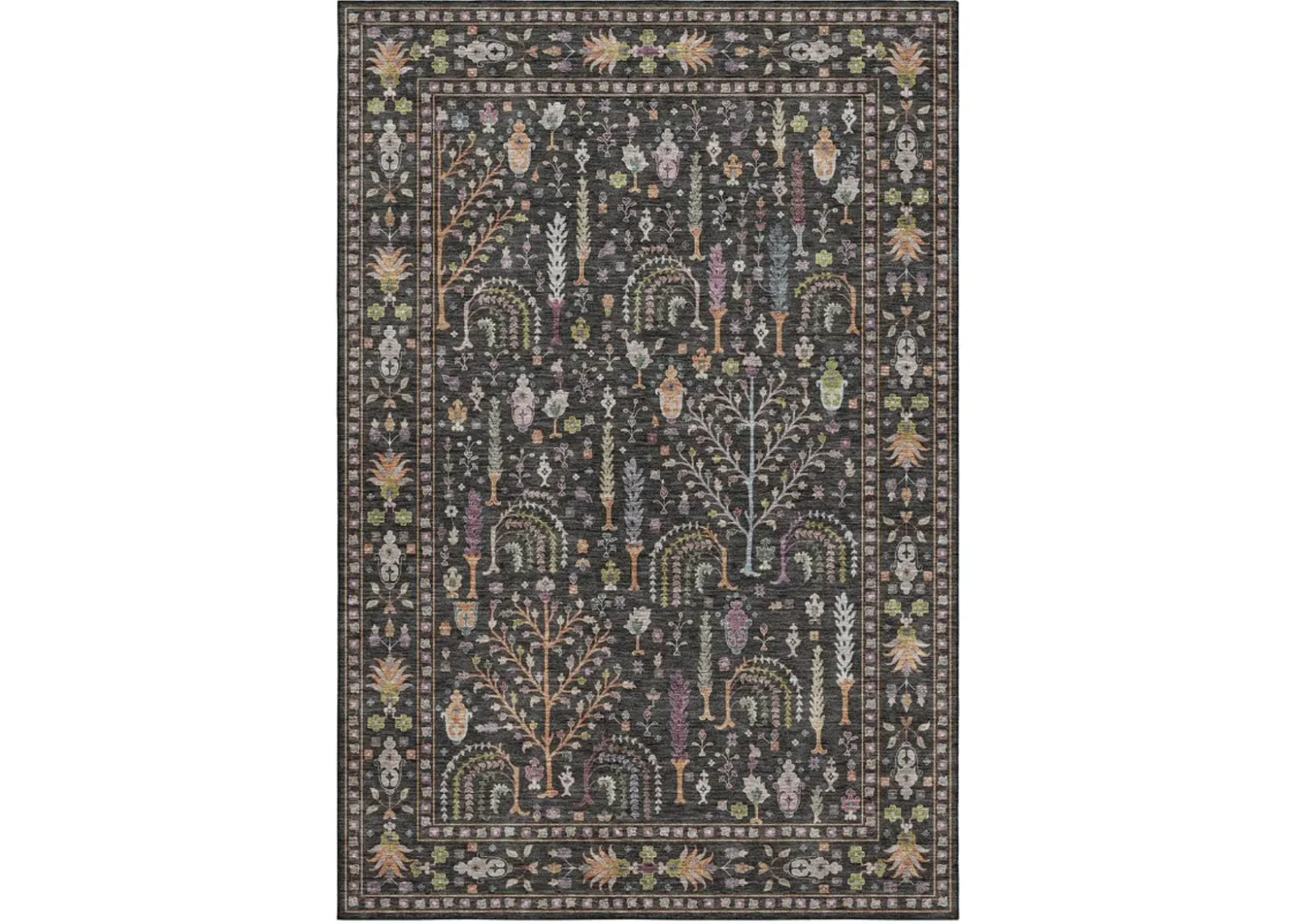 Dalyn Rug Company Hatay Black 8'x10' Style 3 Area Rug