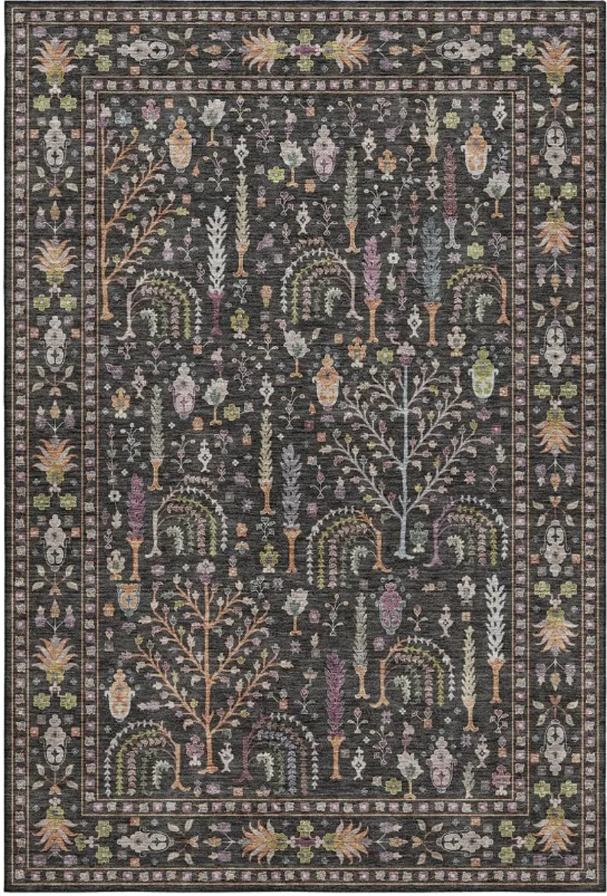 Dalyn Rug Company Hatay Black 8'x10' Style 3 Area Rug