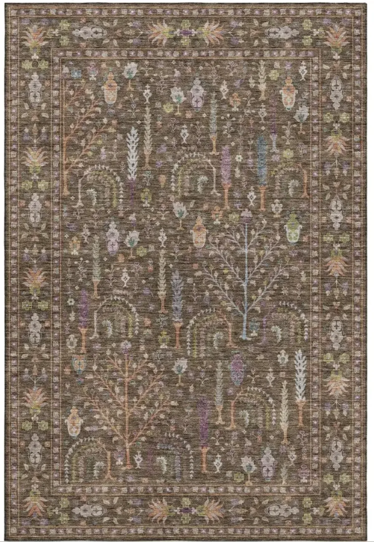 Dalyn Rug Company Hatay Brown 5'x8' Style 1 Area Rug