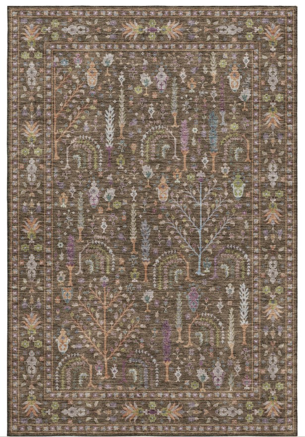 Dalyn Rug Company Hatay Brown 5'x8' Style 1 Area Rug