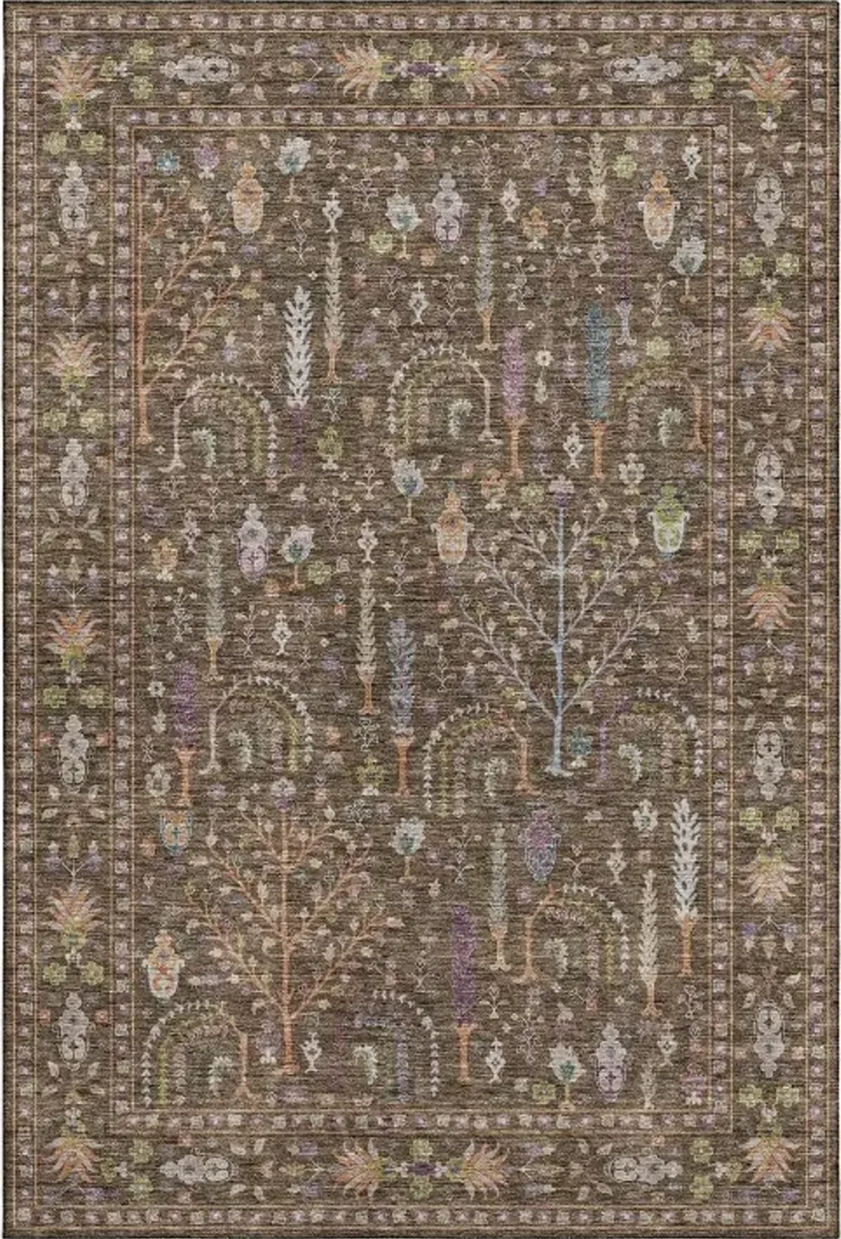 Dalyn Rug Company Hatay Brown 8'x10' Style 1 Area Rug