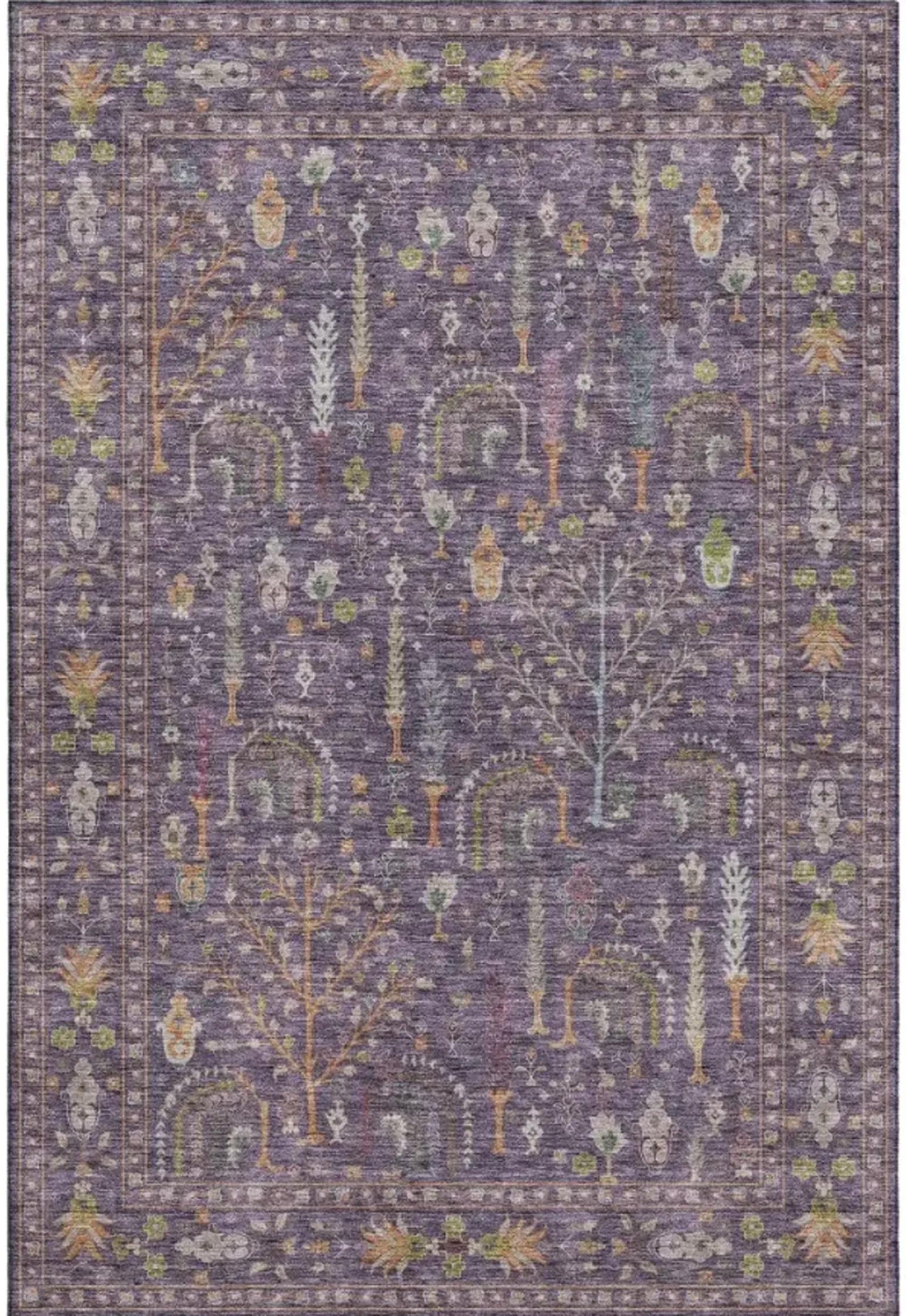 Dalyn Rug Company Hatay Purple 5'x8' Style 2 Area Rug