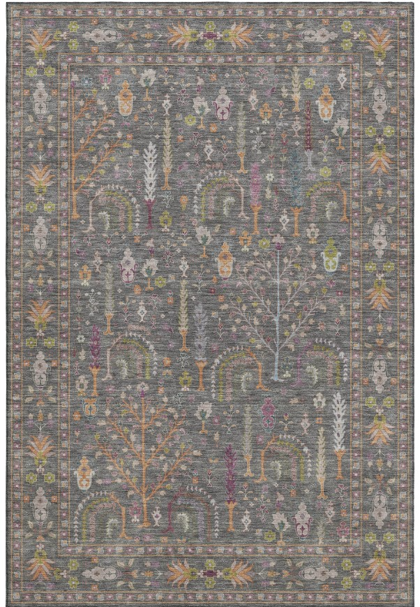 Dalyn Rug Company Hatay Gray 5'x8' Style 2 Area Rug