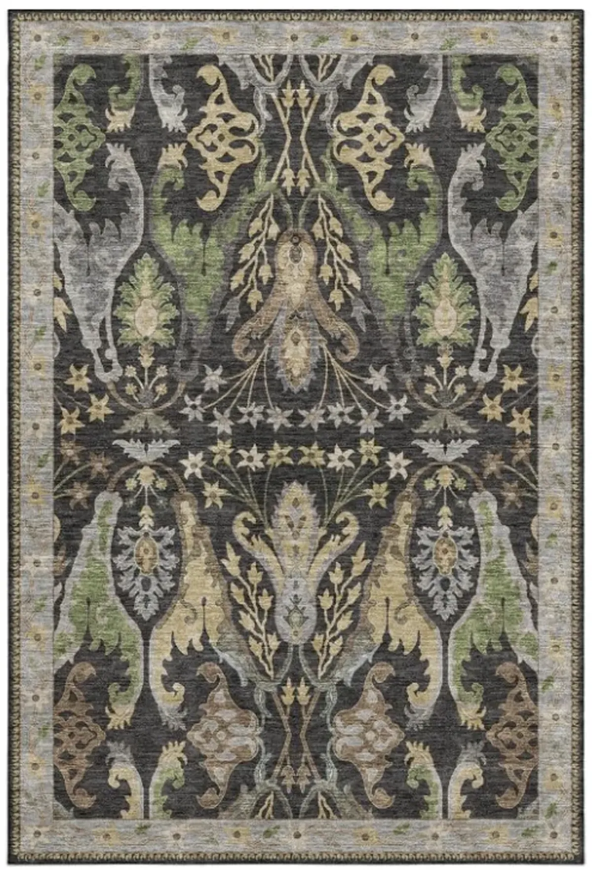 Dalyn Rug Company Hatay Black 8'x10' Style 2 Area Rug