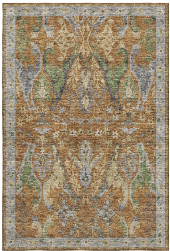 Dalyn Rug Company Hatay Copper 5'x8' Area Rug