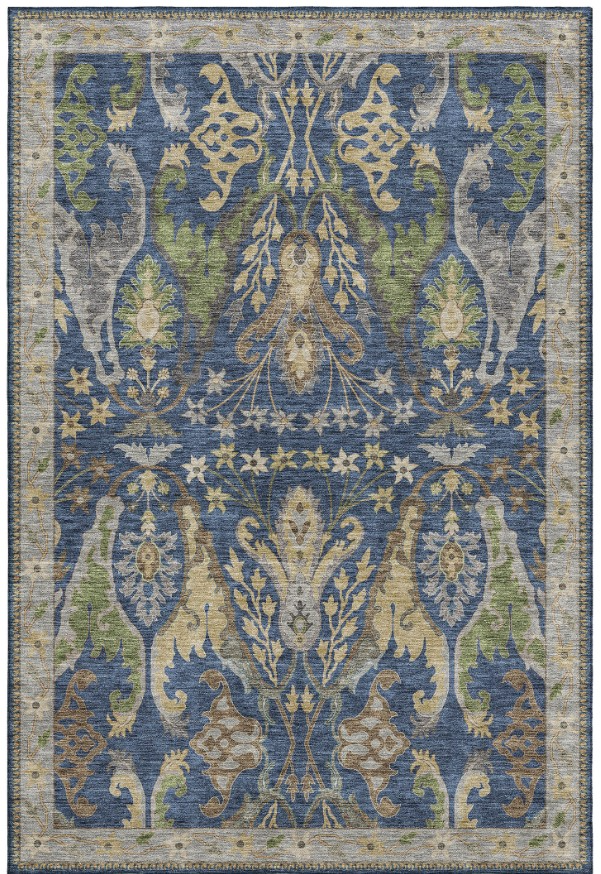 Dalyn Rug Company Hatay Navy 5'x8' Style 4 Area Rug