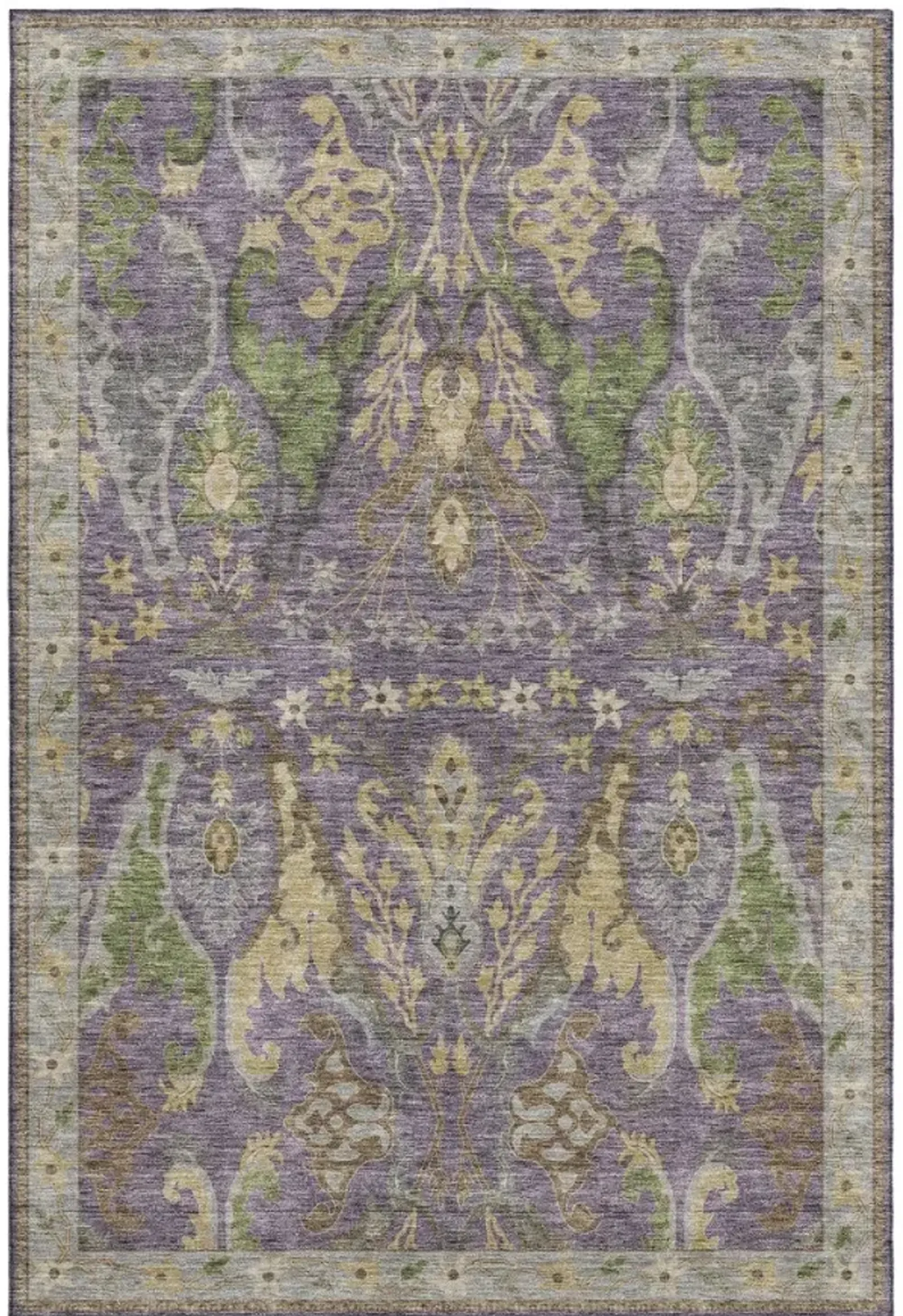 Dalyn Rug Company Hatay Purple 5'x8' Style 3 Area Rug