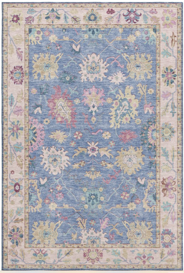 Dalyn Rug Company Hatay Blue Style 1 5'x8' Area Rug