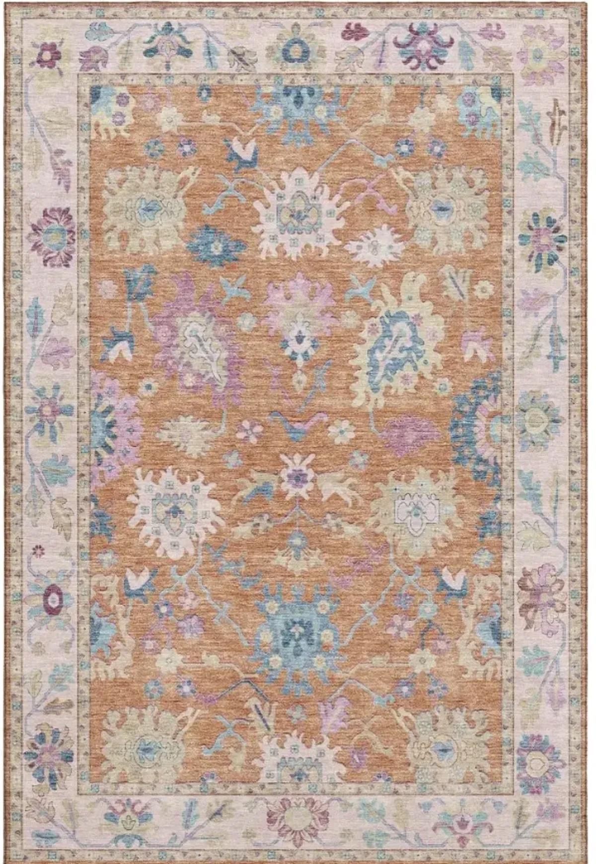 Dalyn Rug Company Hatay Orange 5'x8' Area Rug