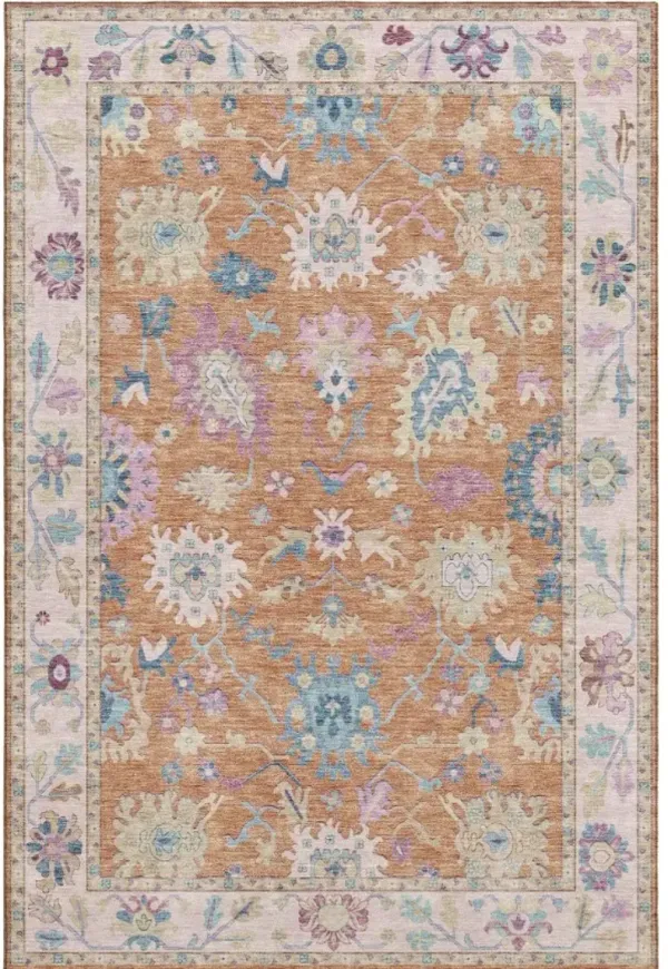Dalyn Rug Company Hatay HY7 Orange 5'x8' Area Rug