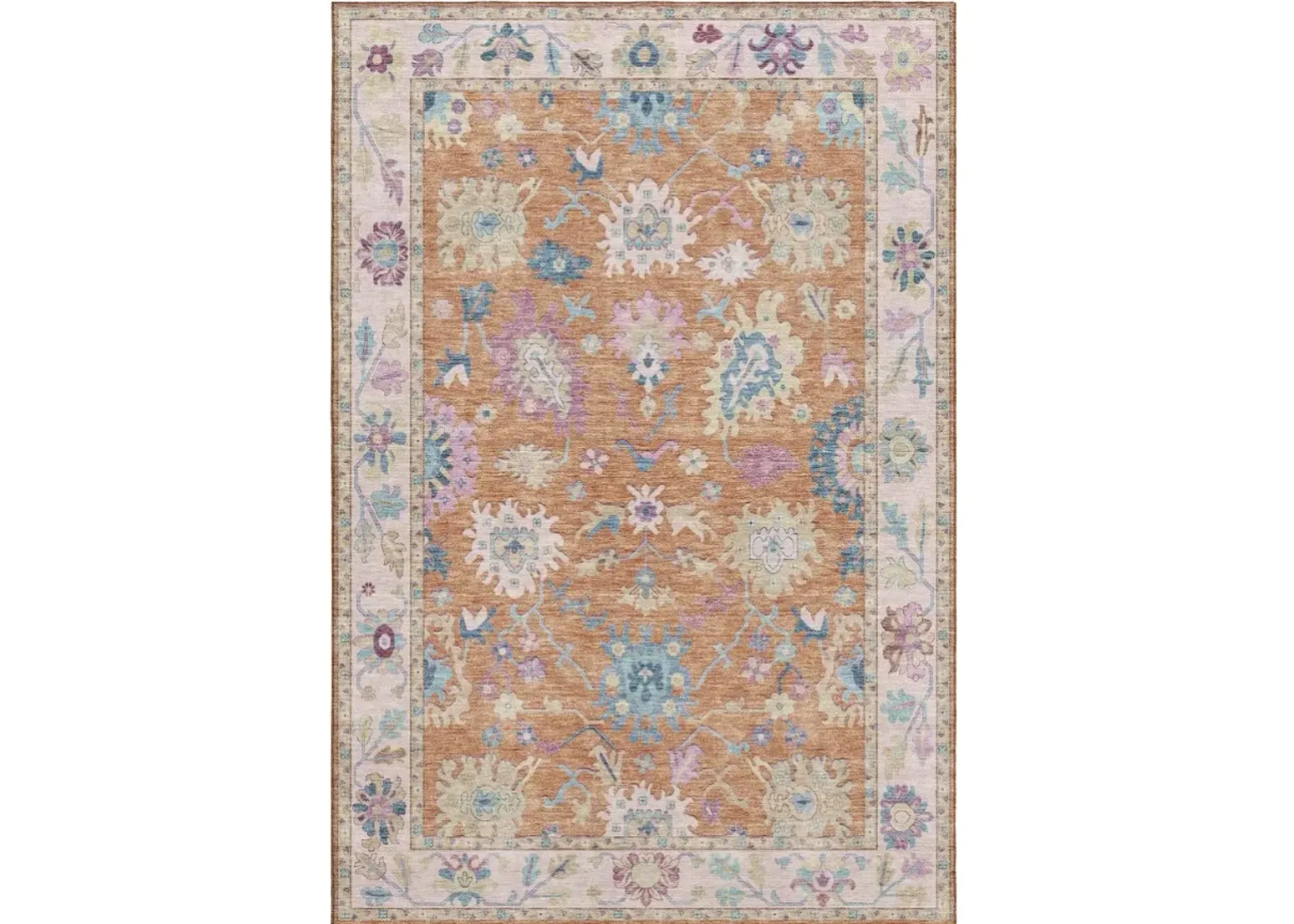 Dalyn Rug Company Hatay Orange 5'x8' Area Rug