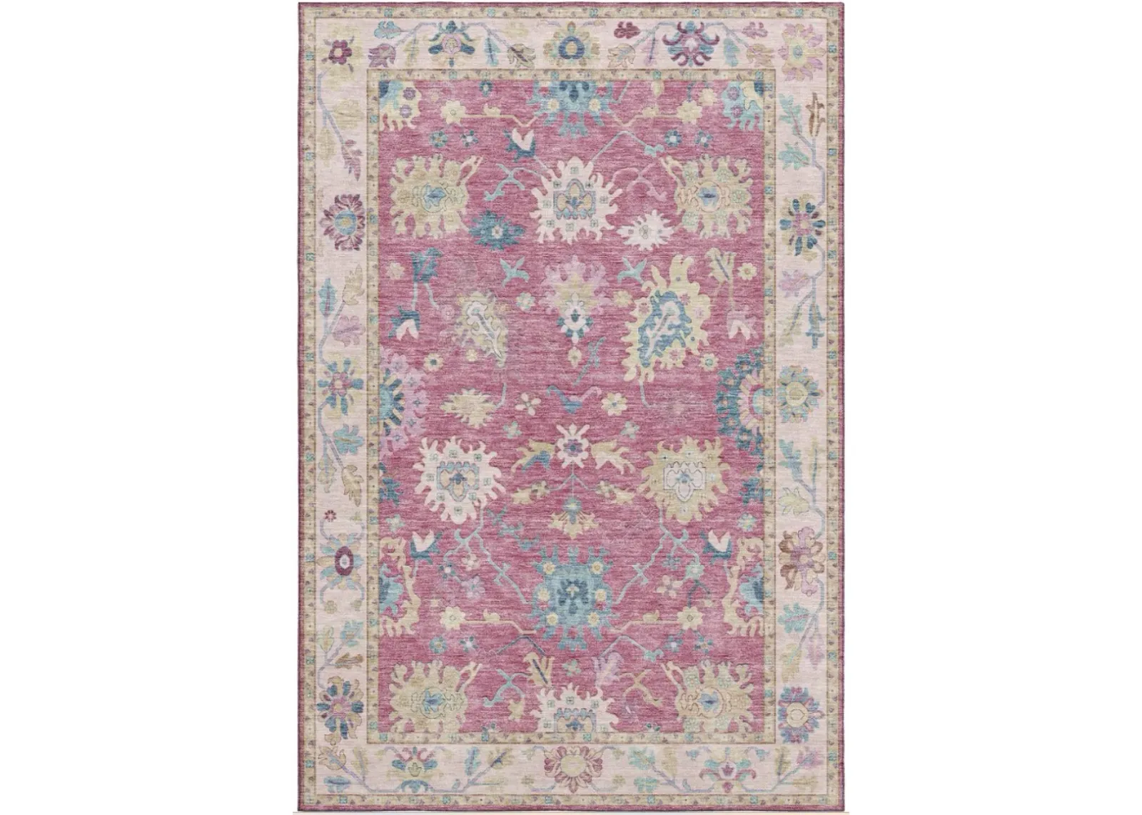 Dalyn Rug Company Hatay Pink 5'x8' Area Rug