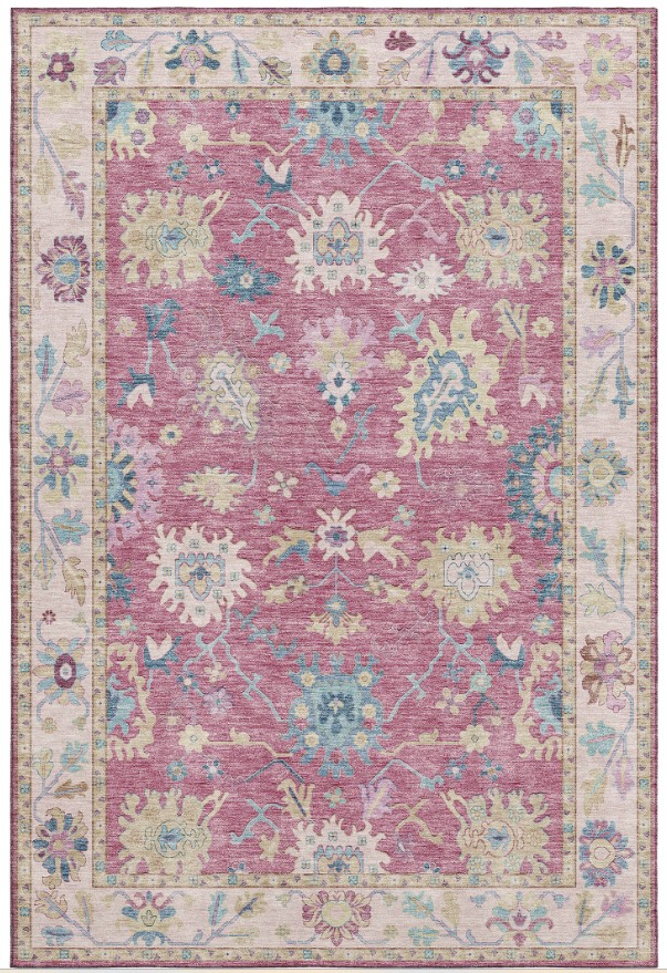 Dalyn Rug Company Hatay Pink 5'x8' Area Rug