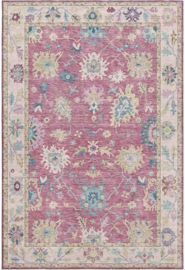 Dalyn Rug Company Hatay HY7 Pink 5'x8' Area Rug