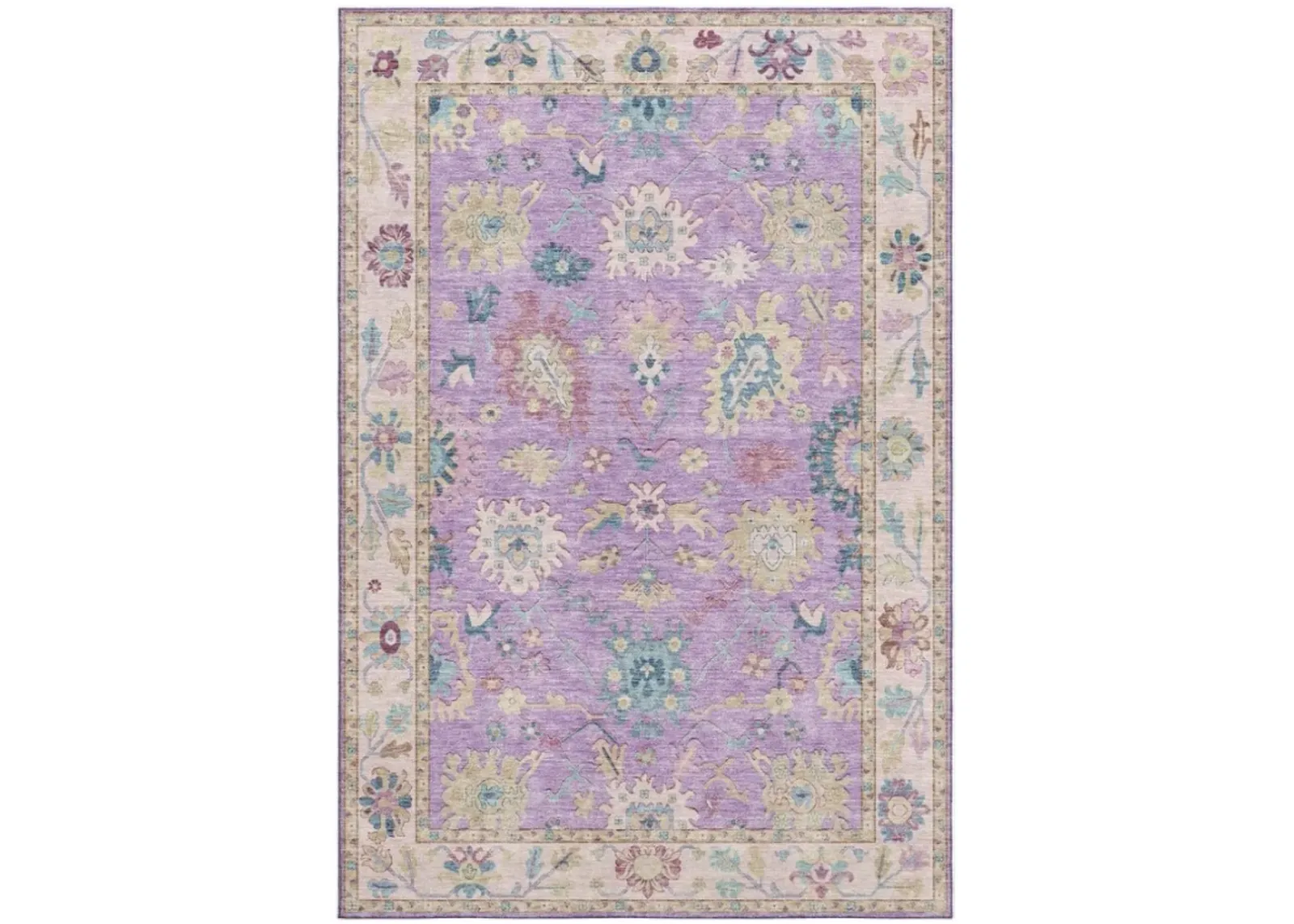 Dalyn Rug Company Hatay Purple 8'x10' Style 2 Area Rug